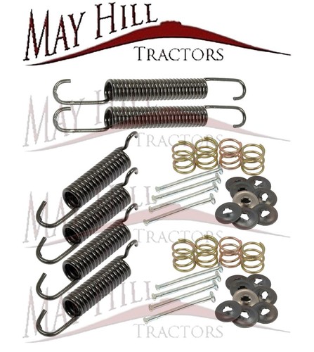 Complete brake shoe spring kit - spring,